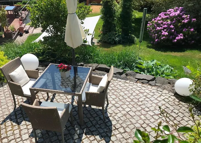 Nyaraló Exklusives Conradshoeh Mit Sauna Und Terrasse Ilmenau